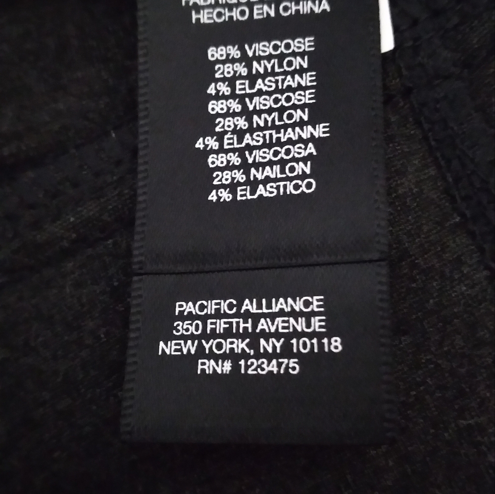 Black Kenneth Cole New York way to work Slacks - Picture 11 of 16